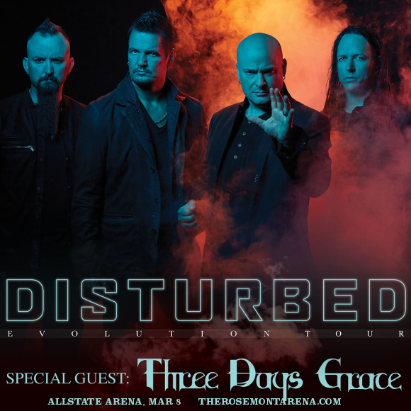 Disturbed & Three Days Grace at Allstate Arena