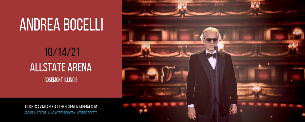 Andrea Bocelli at Allstate Arena tickets Andrea Bocelli at Allstate Arena