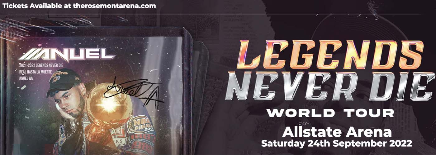 Presale has officially begun for Anuel: Legends Never Die Tour! Use code LEGENDS to purchase your tickets. #SpectrumCenterCLT #AnuelAA…