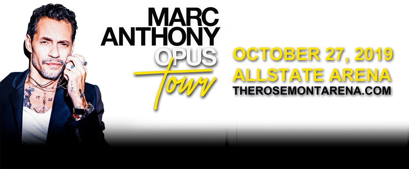 Marc Anthony at Allstate Arena tickets Marc Anthony at Allstate Arena