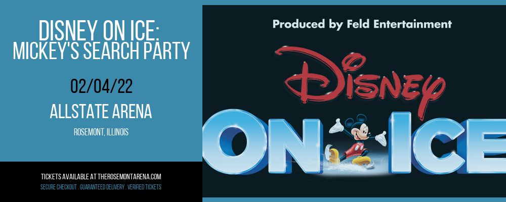 Disney On Ice: Mickey's Search Party at Allstate Arena tickets Disney On Ice: Mickey's Search Party at Allstate Arena