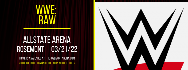 WWE: Raw at Allstate Arena tickets WWE: Raw at Allstate Arena