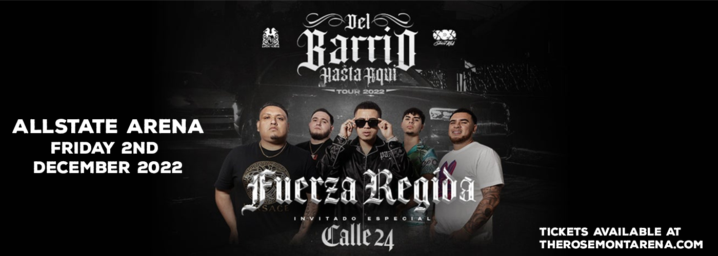 Fuerza Regida at Allstate Arena tickets Fuerza Regida at Allstate Arena