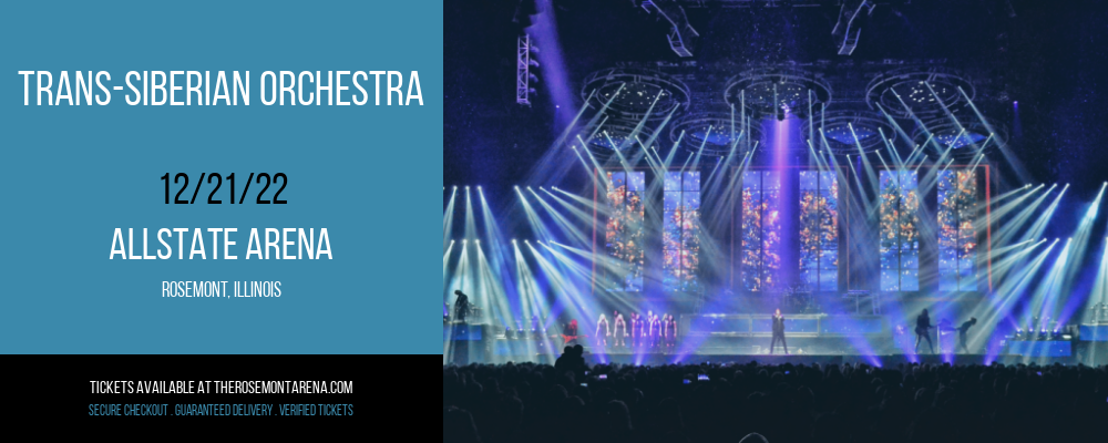 Trans-Siberian Orchestra at Allstate Arena tickets Trans-Siberian Orchestra at Allstate Arena
