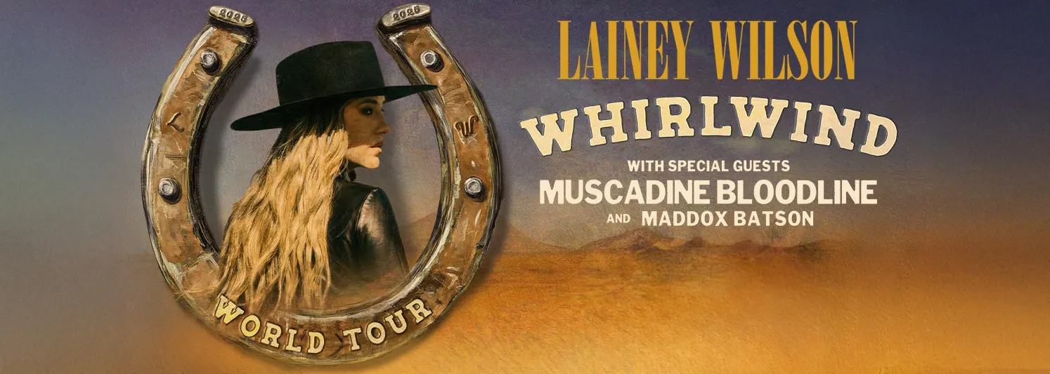 Lainey Wilson, Muscadine Bloodline & Maddox Batson Tickets 17th October Allstate Arena