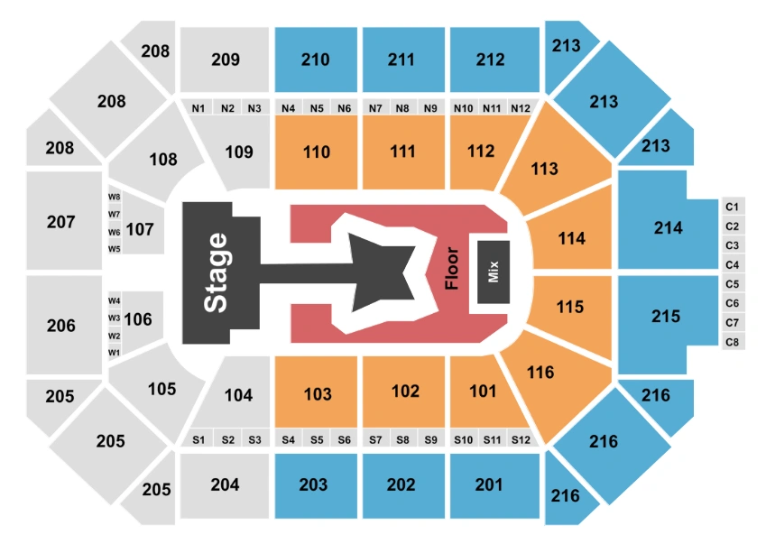 Allstate Arena Seating Chart