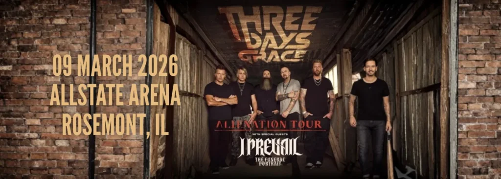 Three Days Grace at Allstate Arena