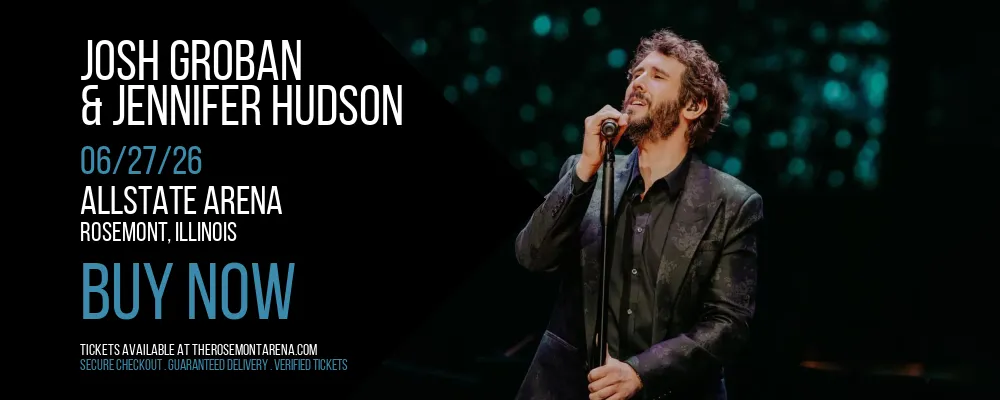 Josh Groban & Jennifer Hudson at Allstate Arena