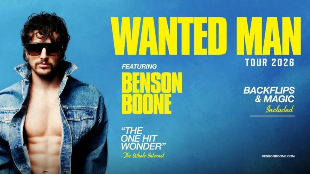 Benson Boone at Allstate Arena