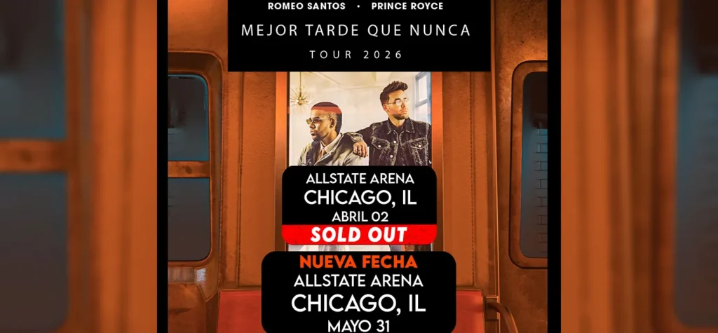 Romeo Santos & Prince Royce at Allstate Arena